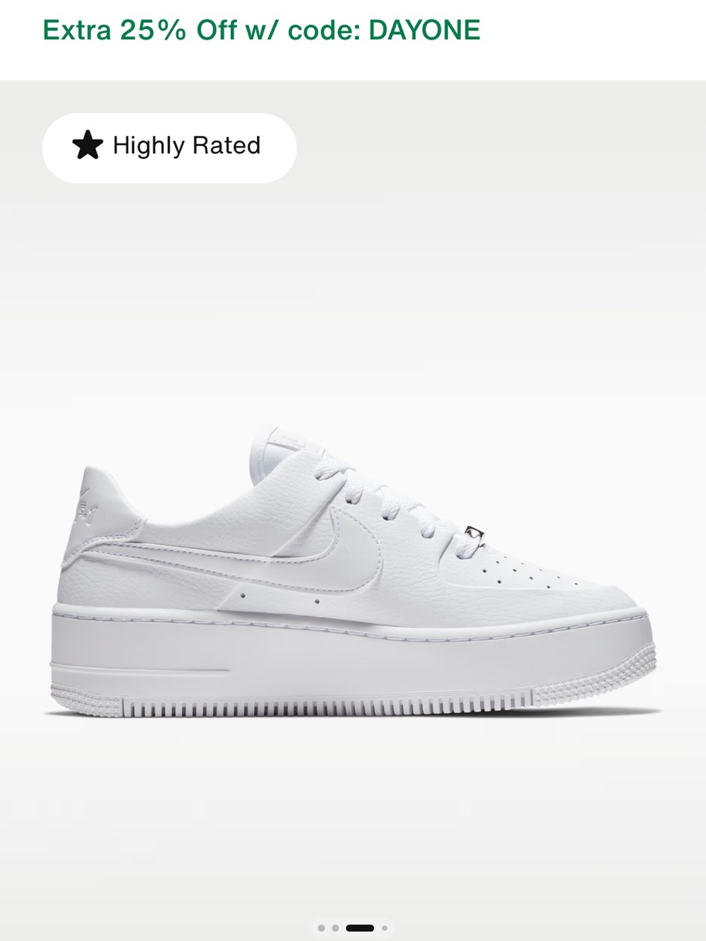 Nike White Air Force Ones